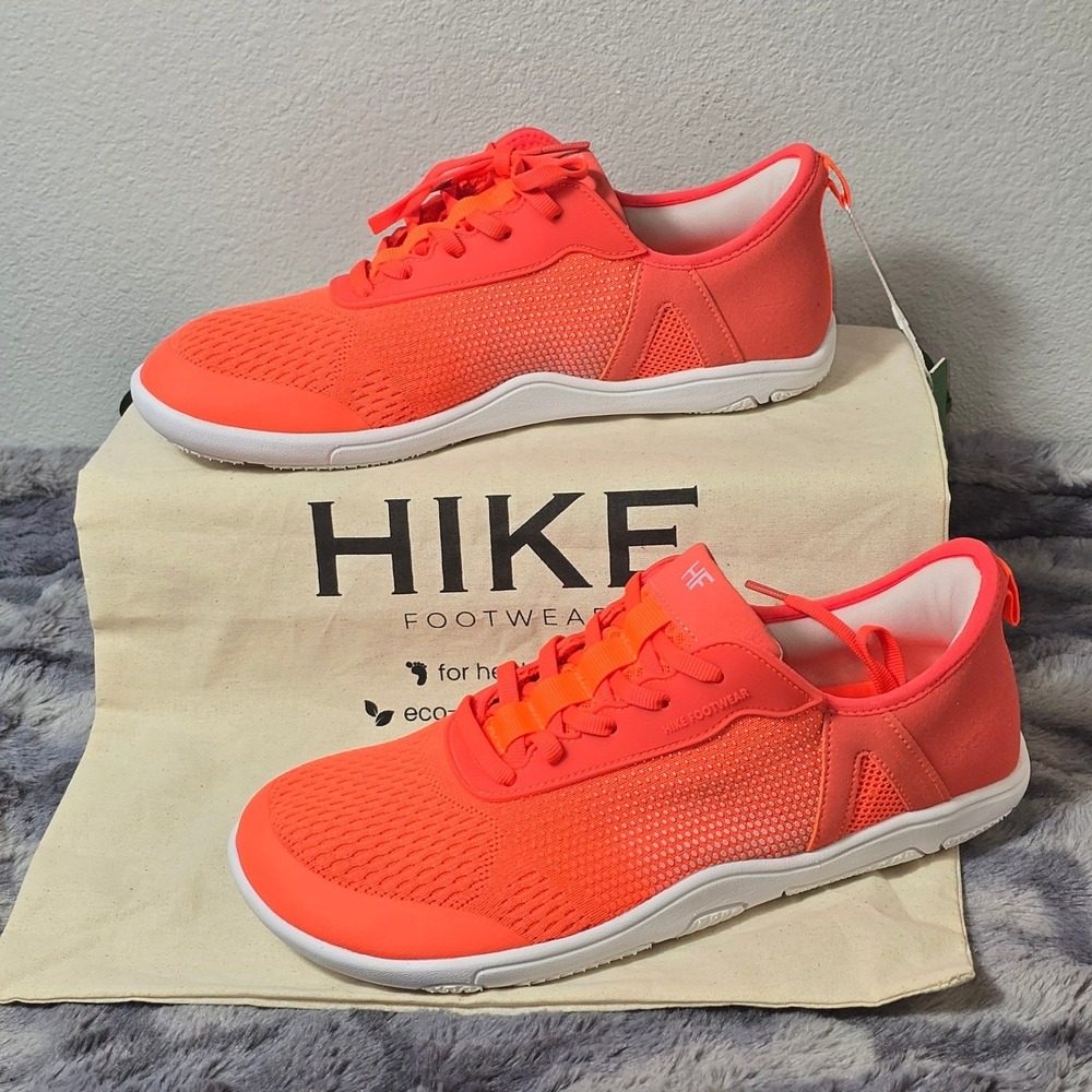 NWT Hike Footwear Stride Orange Minimalist Barefoot Unisex EU 39 WMNS 8